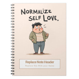 Personalised Motivational Notebook