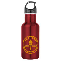Personalised Motivational Water Bottle Custom Name