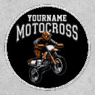 Personalised Motocross Dirt Bike Rider Racing