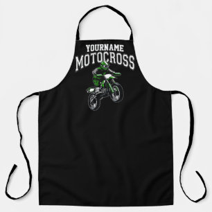 Personalised Motocross Dirt Bike Rider Racing  Apron