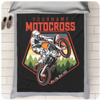 Personalised Motocross Racing Dirt Bike Trail Ride