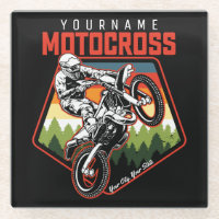 Personalised Motocross Racing Dirt Bike Trail Ride