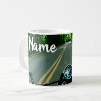 Personalised Motorcycle Biker Design Coffee Mug