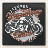 Personalised Motorcycle Legendary Rider Biker NAME