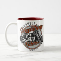 Personalised Motorcycle Legendary Rider Biker NAME