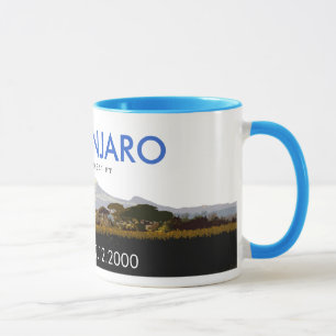 Personalised Mount Kilimanjaro Climb Commemorative Mug