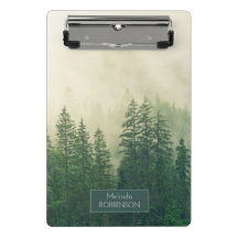 Personalised Mountains Forest Fog