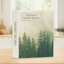 Personalised Mountains Forest Fog Recipe