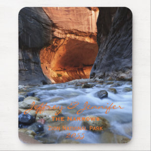 Personalised, Mouse Pad, Zion Narrows, Vertical Pad