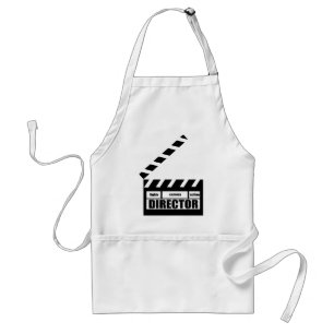 Personalised Movie Director Clapboard Gift Standard Apron