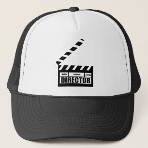 Personalised Movie Director Clapboard Gift Trucker Hat