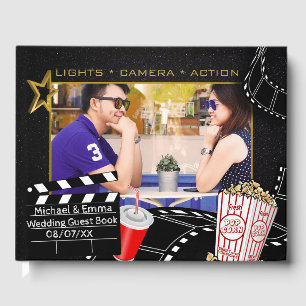 Personalised Movie Star Wedding Guest Book