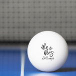 Personalised Mr. and Mrs. Ping Pong Ball<br><div class="desc">Personalised Mr. and Mrs. Ping Pong Ball
These personalised custom tennis balls make a great gift!</div>