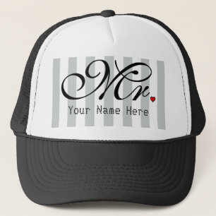 Personalised Mr. Husband Click to Customise Colour Trucker Hat