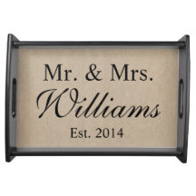 Personalised Mr. & Mrs. Wedding