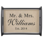 Personalised Mr. & Mrs. Wedding