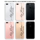 Personalised Mrs Bride Phone Case for iPhone 8 & 7
