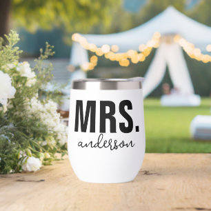 Personalised MRS Name Wedding Newlywed