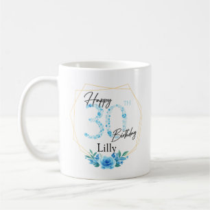 Personalised Mug Birthday Gift for Her With name