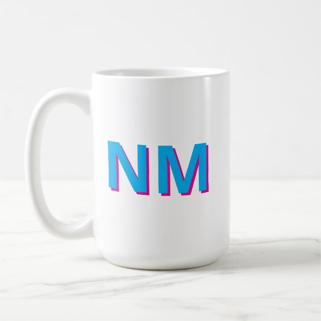 Personalised mug custom name mug letter cute style (Left)