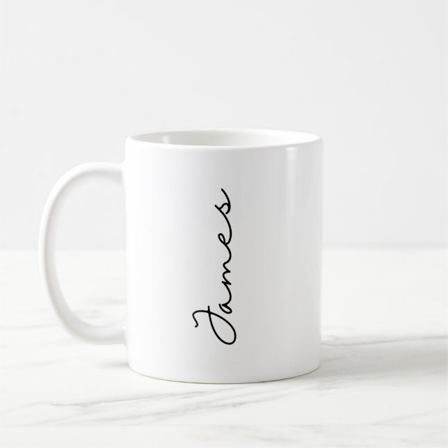 Personalised Mug, Custom Name Mug, Name Mug  (Left)