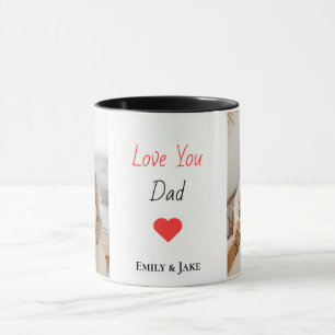 Personalised Mug Father’s Day Gift with Kids Names