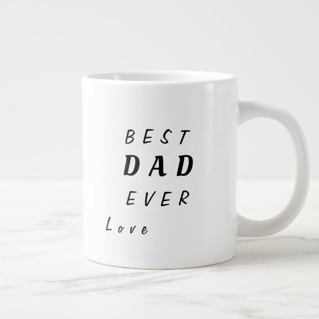 Personalised Mug For Dad - Best Dad Ever (Right)