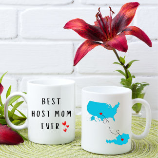 Personalised Mug for Host Mum - Au Pair Gift