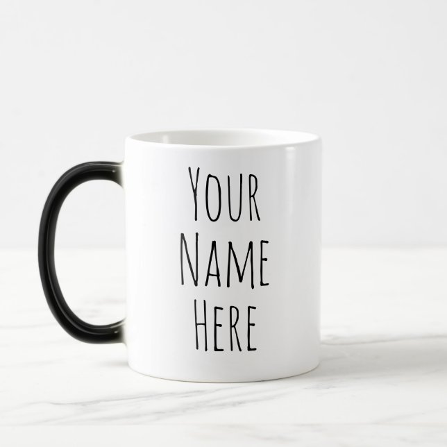 Personalised Mugs | Add Your Own Text (Left)