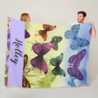 Personalised Multicolor Butterfly Watercolor