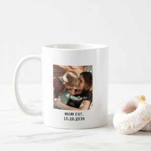 Personalised Mum Established Photo Coffee Mug