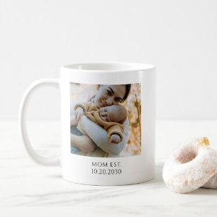 Personalised Mum Established Photo Coffee Mug
