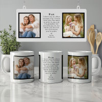 Personalised Mum Gift Vintage Minimal Christmas