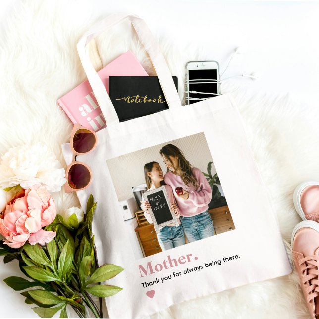 Personalised Mum I Love You Photo Tote Bag (Creator Uploaded)