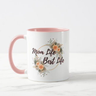 Personalised Mum Life Best Life Mug