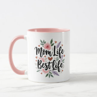 Personalised Mum Life Best Life Mug