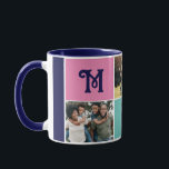 Personalised Mum | Mothers Day 3 Photo Collage Mug<br><div class="desc">Stylish Mum | Custom Modern Mothers Day Photo. Celebrate the special bond with your mum with this charming 3-photo collage mug. Perfect for Mother's Day, birthdays, or any occasion, this customisable mug allows you to showcase three of your favourite photos with a stylish and personal touch. Add your own text...</div>