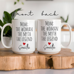 Personalised Mum Mug, Mother's day, Mum birthday  Two-Tone Coffee Mug
