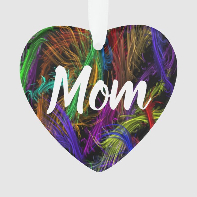 Personalised Mum Ornament (Front)