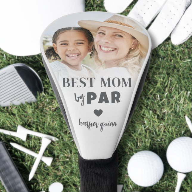 Personalised Mum Photo Mother Golf Head Cover (Personalized Mom Photo Mother Golf Head Cover)