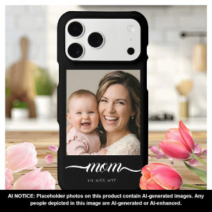 Personalised Mum Photo Year Established Modern