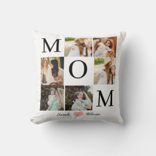 personalised mum picture mothers day gift Photo Cushion