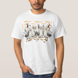Personalised Mum Seagull Funny Mother’s Day Seagul T-Shirt
