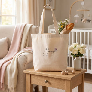 Personalised Mummy EST. Year Tote Bag gift for MOM