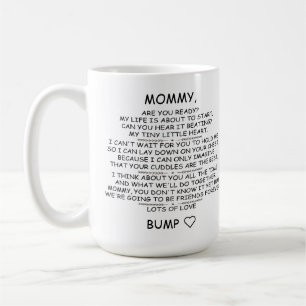 Personalised Mummy To Be from Baby Bump Coffee Mug