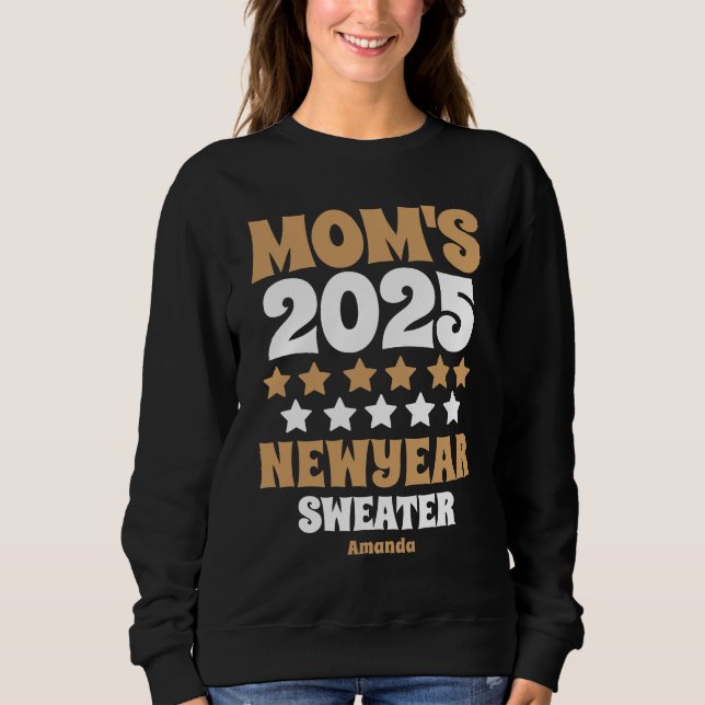 Personalised Mum's New Year Sweatshirt (Front)