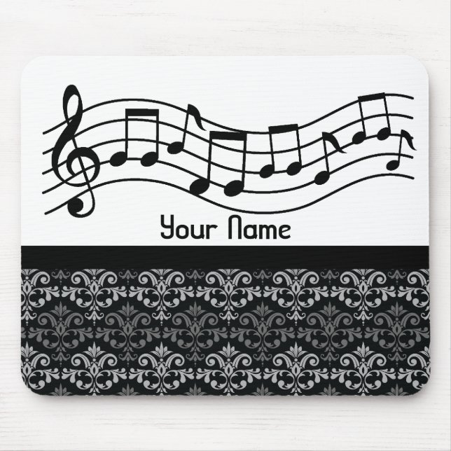 Personalised Music Band Choir Orchestra Gift Mouse Pad (Front)