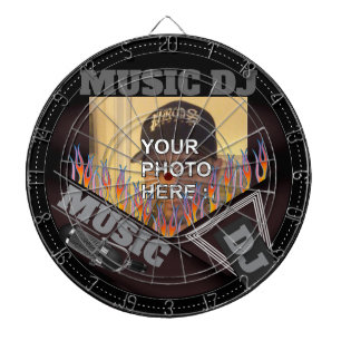 Personalised Music DJ Dartboard