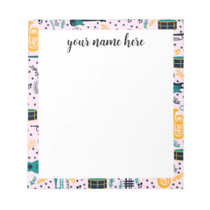 Personalised Music Instruments Notepad