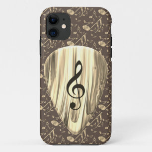 Personalised Music Note Guitar Pick  iPhone 11 Case